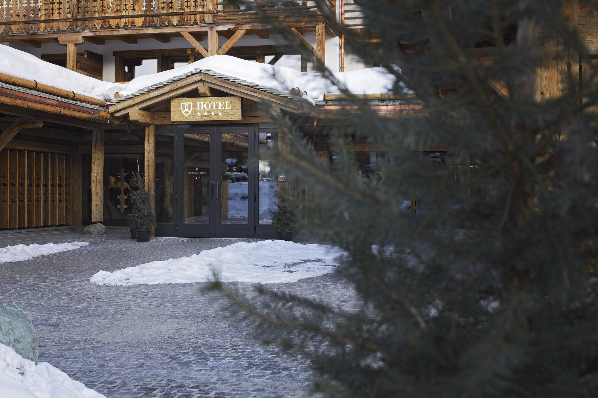 La Cordee Des Alpes Sup Hotel Verbier Exterior foto